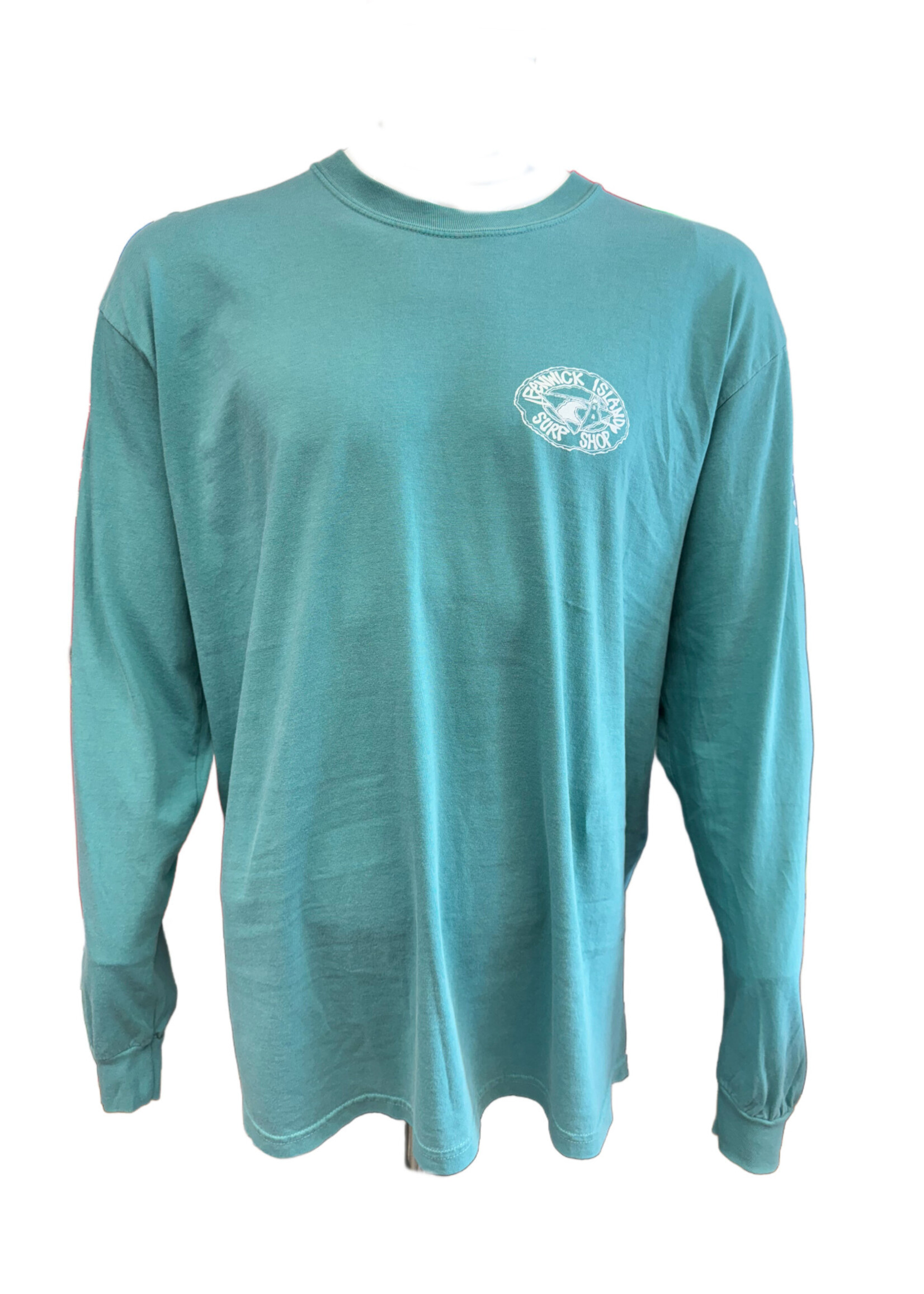 "KIKI" COMFORT COLORS LS SEAFOAM
