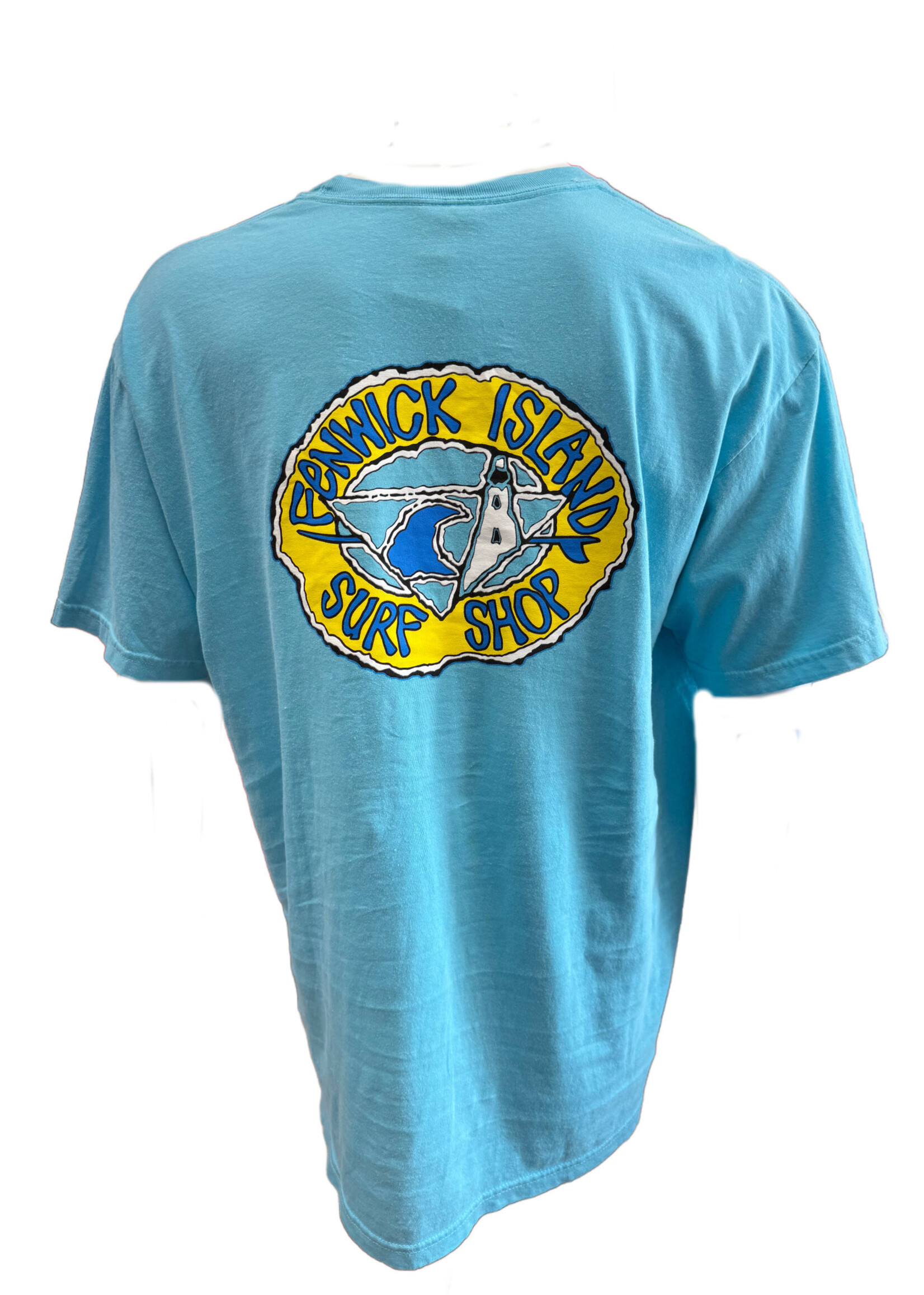 "KIKI" COMFORT COLORS SS LAGOON