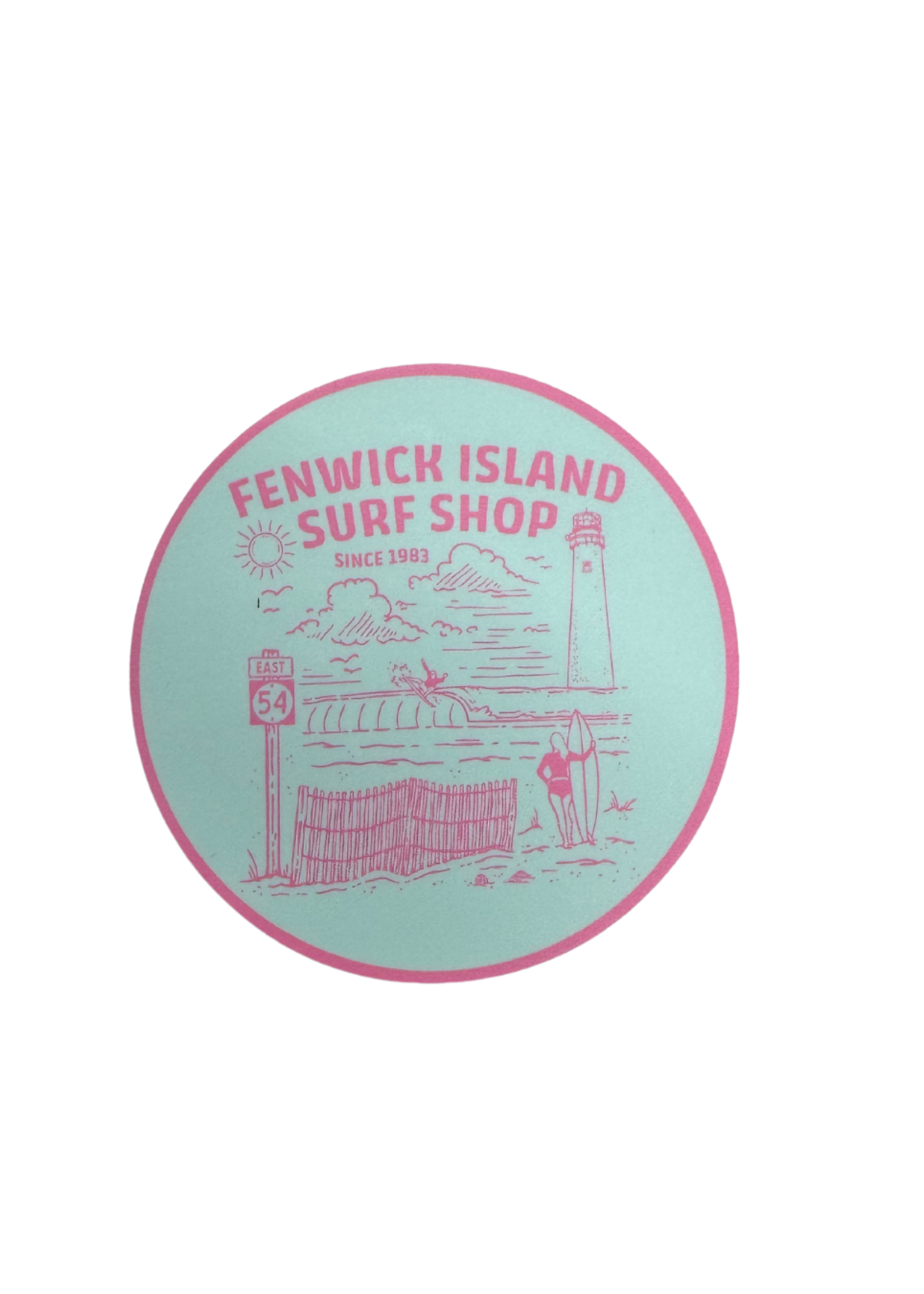 ROUND FENWICK BEACH SCENE