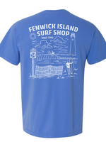 "FENWICK BEACH" COMFORT COLOR SS MYSTIC BLUE