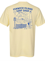 "FENWICK BEACH" COMFORT COLORS BANANA