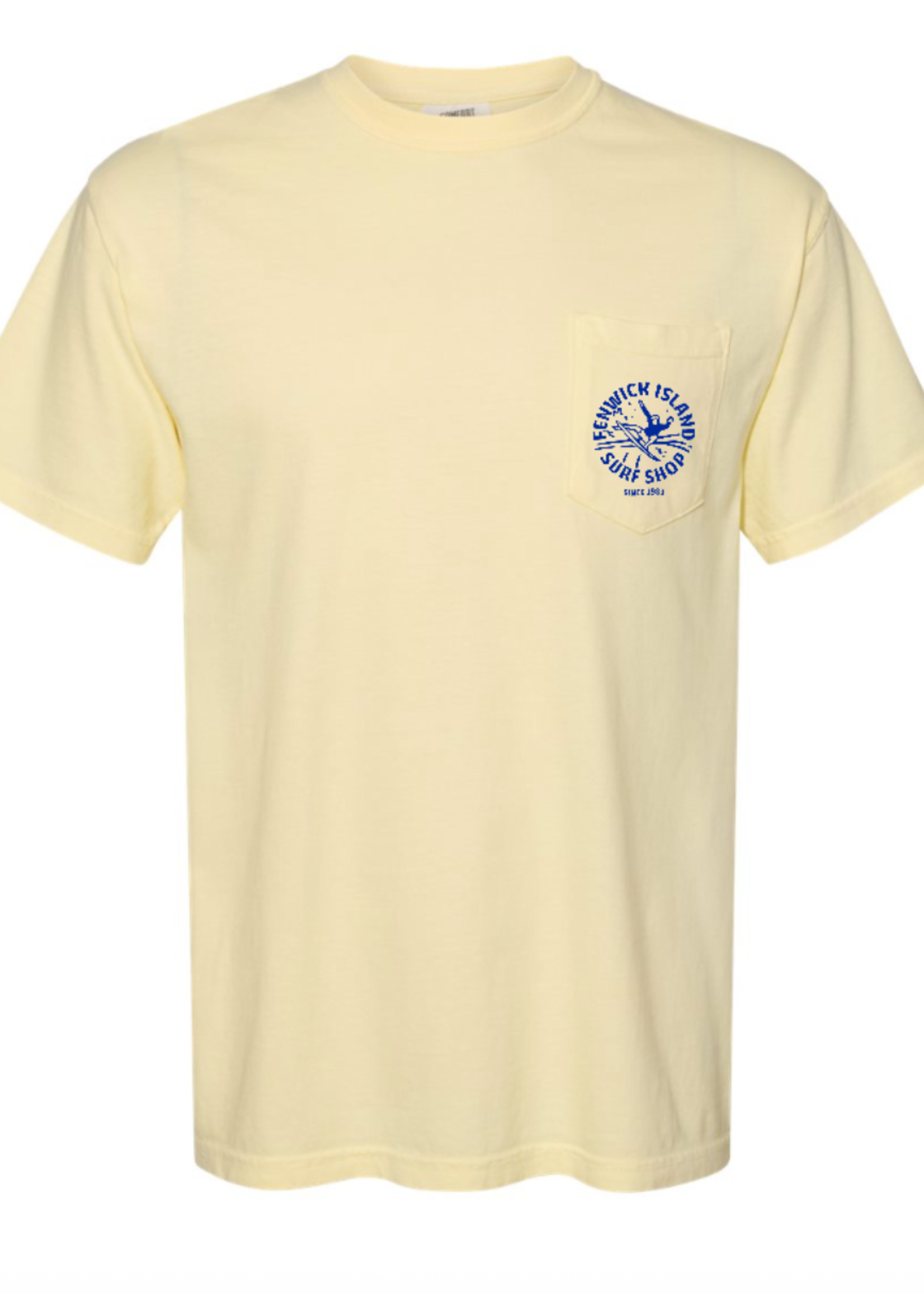 "FENWICK BEACH" COMFORT COLORS BANANA