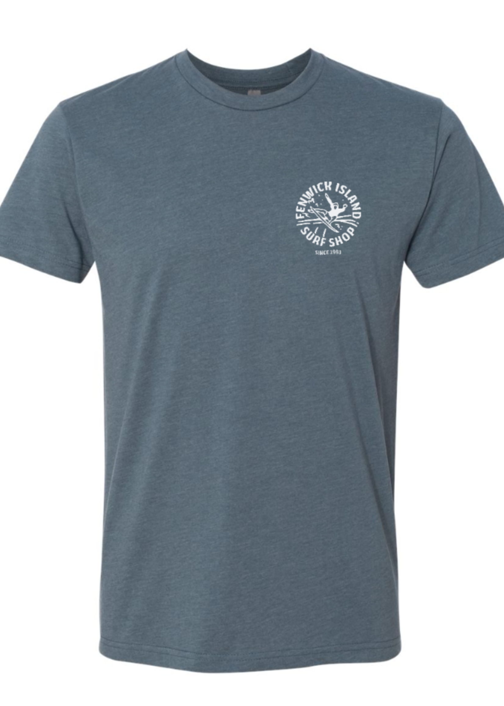 "FENWICK BEACH" SS NEXT LEVEL INDIGO