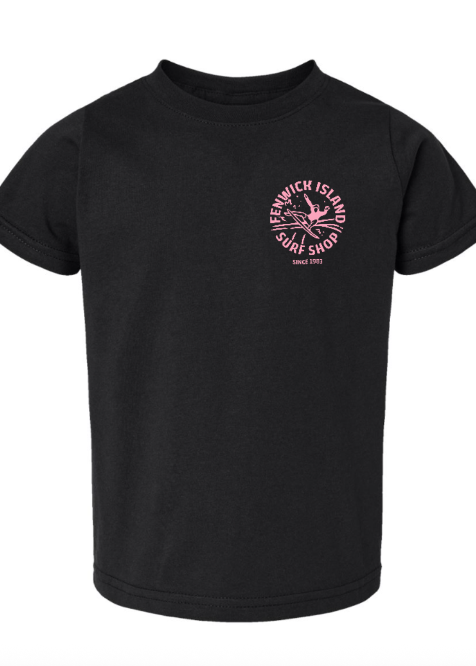 "FENWICK BEACH" TODDLER SHORT SLEEVE BLACK