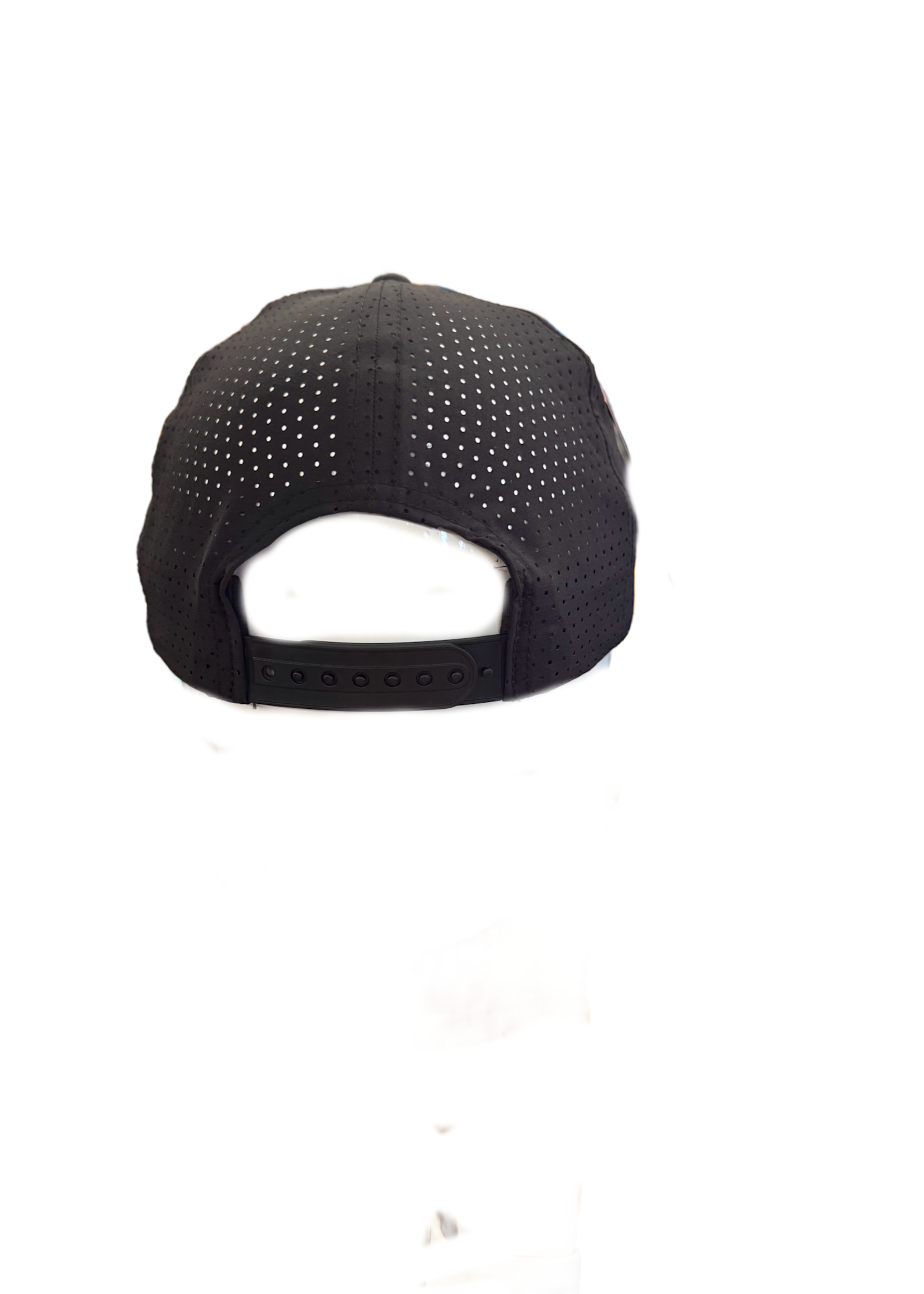 F.I. EMBROIDERED TRITECH PERFORATED BLACK