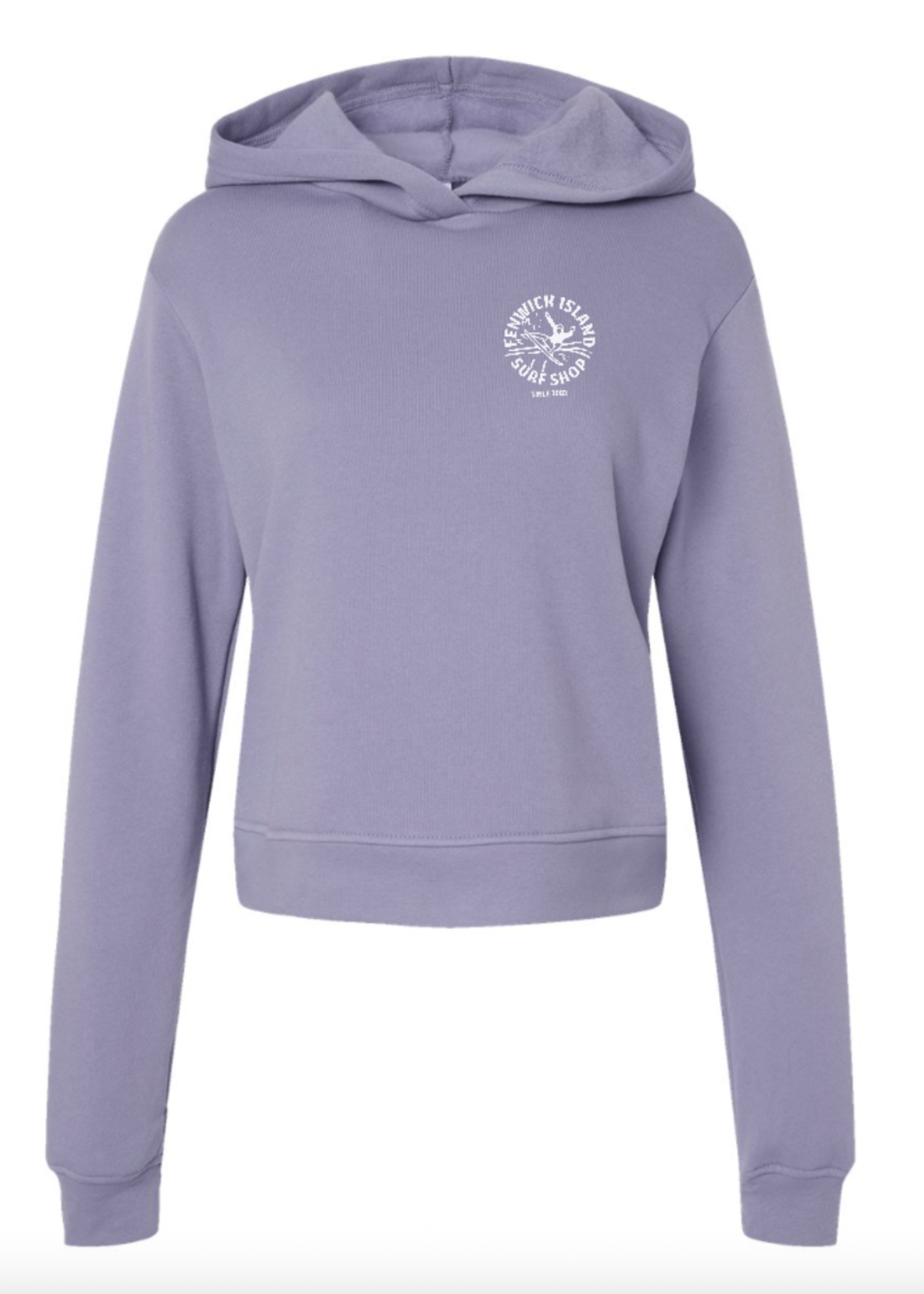 "FENWICK BEACH" WOMEN'S HOOD DARK LAVENDER