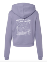 "FENWICK BEACH" WOMEN'S HOOD DARK LAVENDER