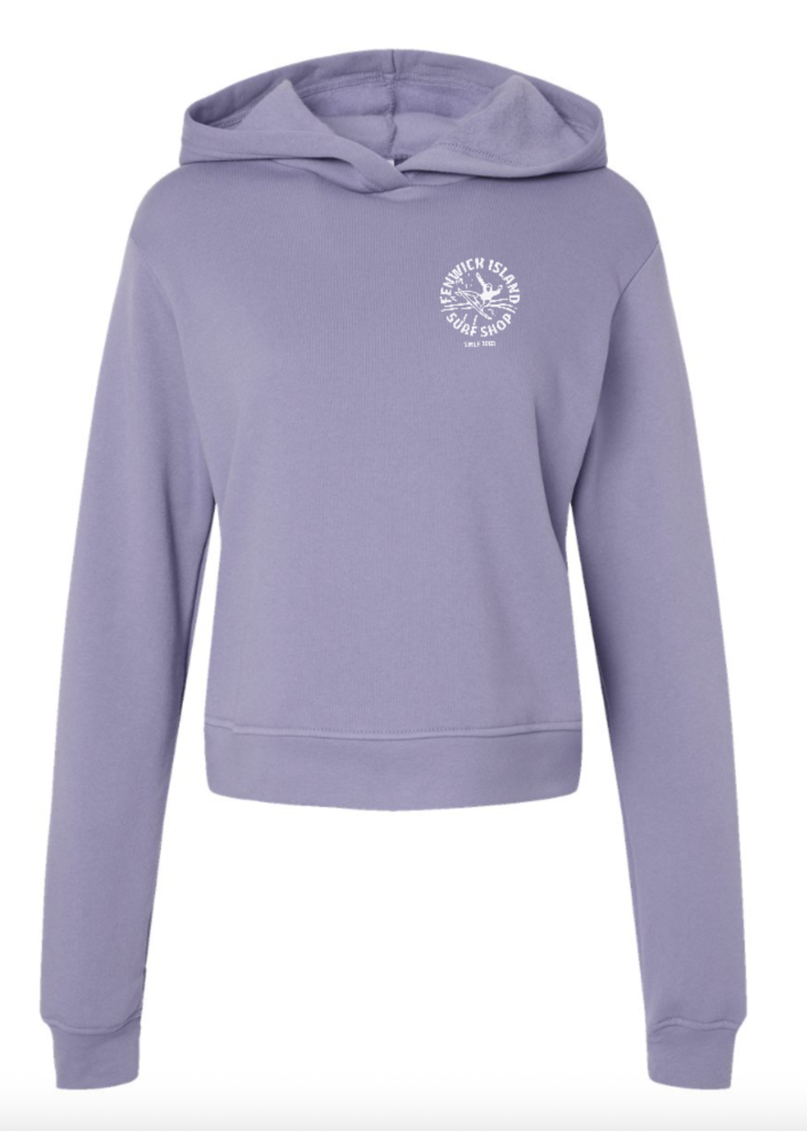 "FENWICK BEACH" WOMEN'S HOOD DARK LAVENDER