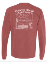 "FENWICK BEACH" POCKET LS BRICK