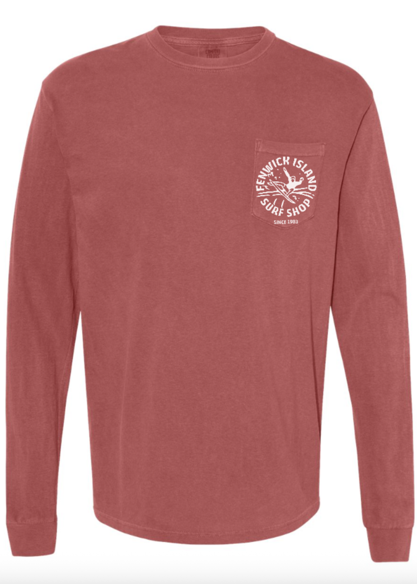 "FENWICK BEACH" POCKET LS BRICK