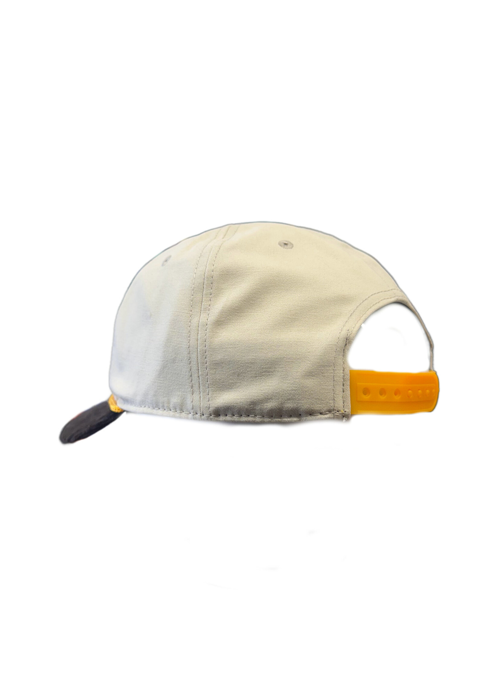 F.I. EMBROIDERED ORGANIC CANVAS ESPRESSO CORD