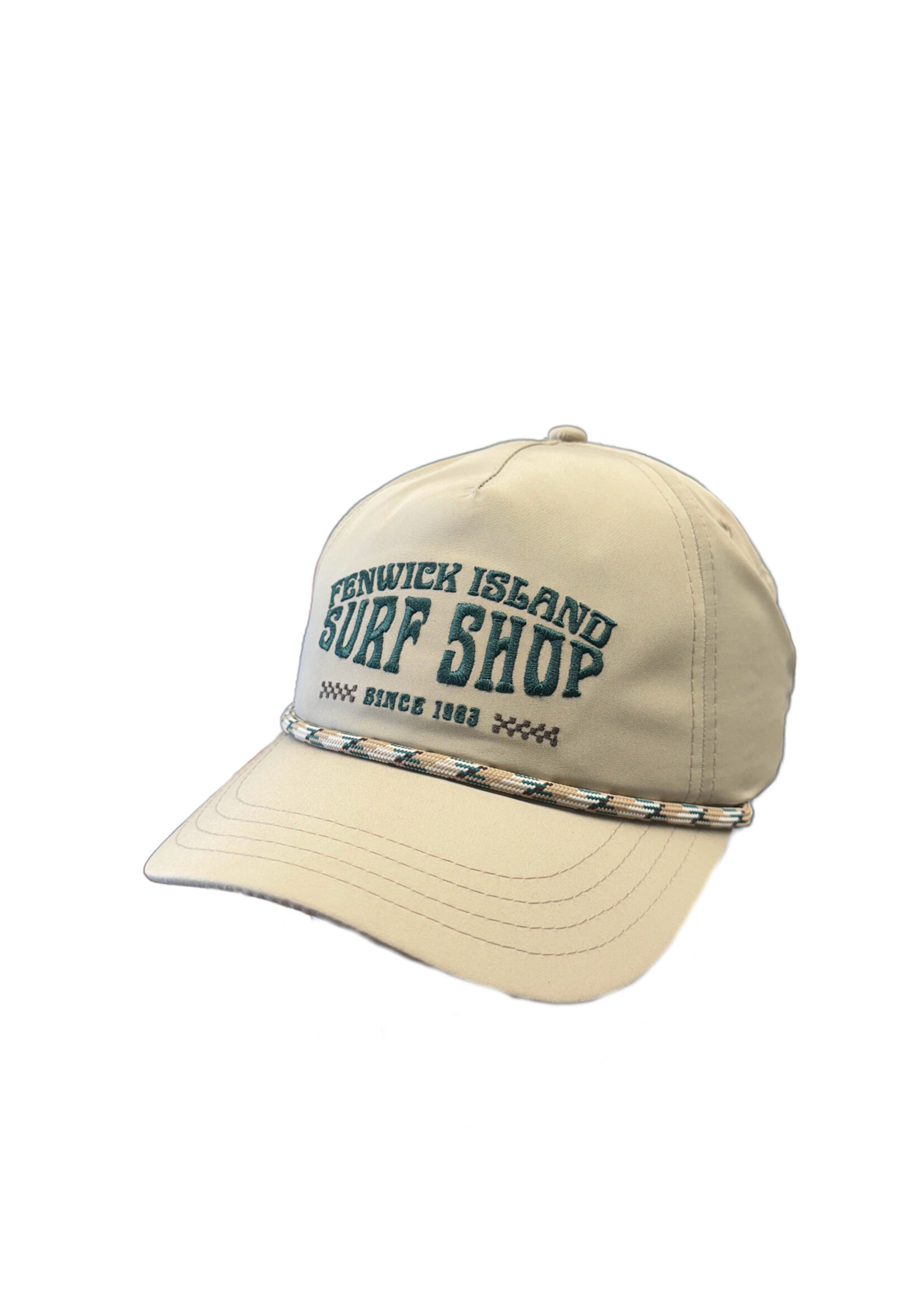 F.I. EMBROIDERED TRITECH KHAKI