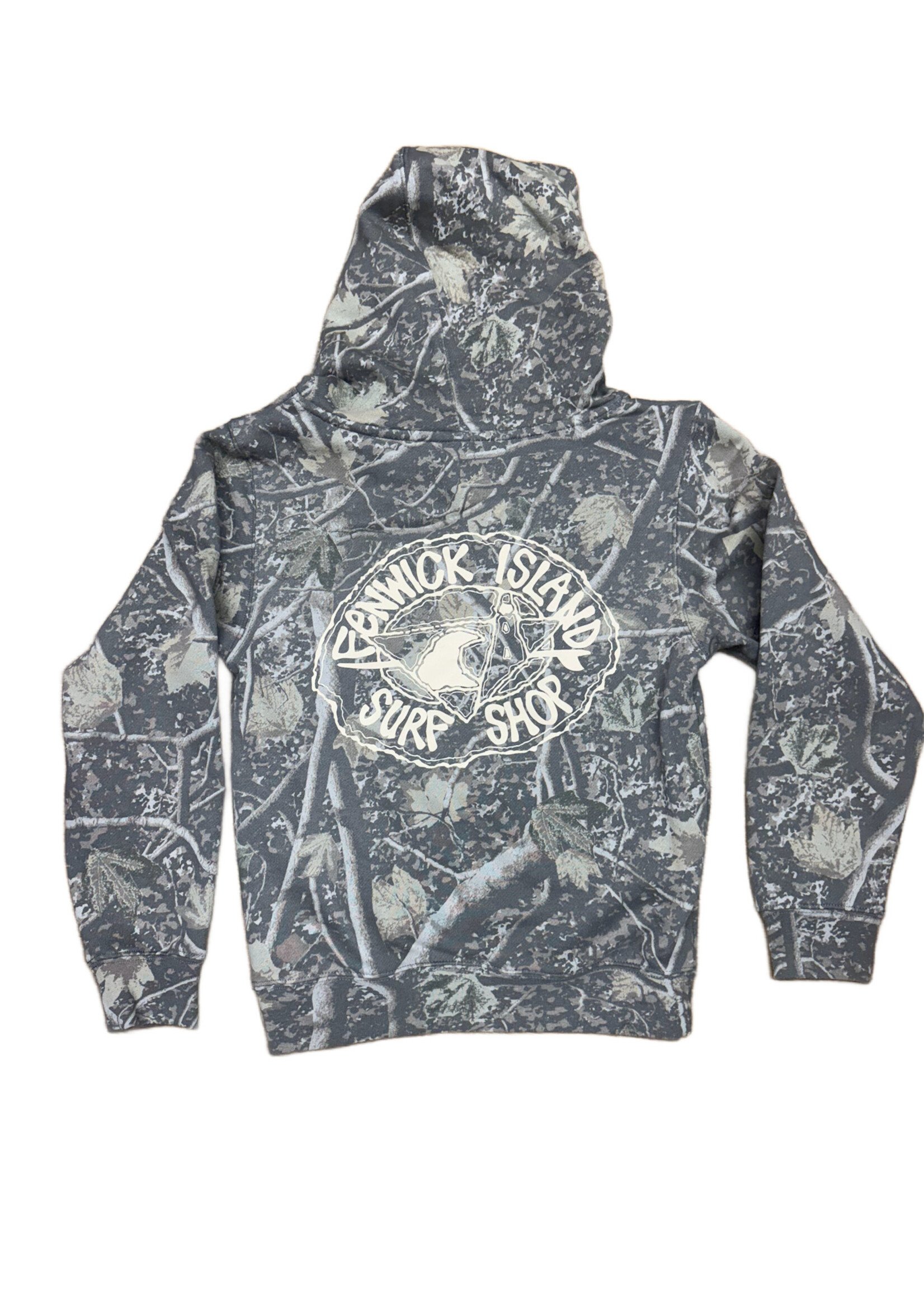 YOUTH KIKI 1 HOOD DEADWOOD CAMO