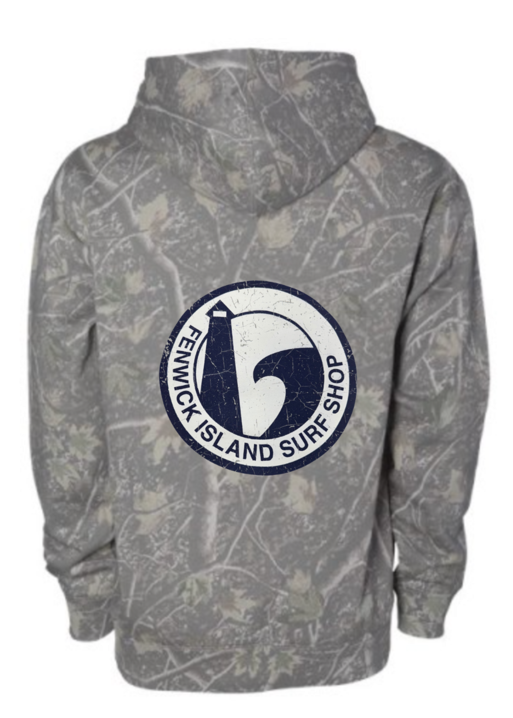 "ROUND" HEAVY HOOD DEADWOOD CAMO