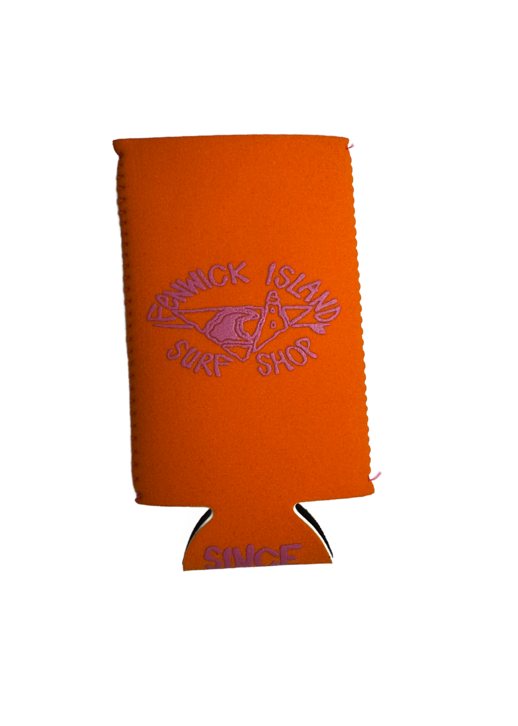 SLIM CAN ORANGE KOOZIE