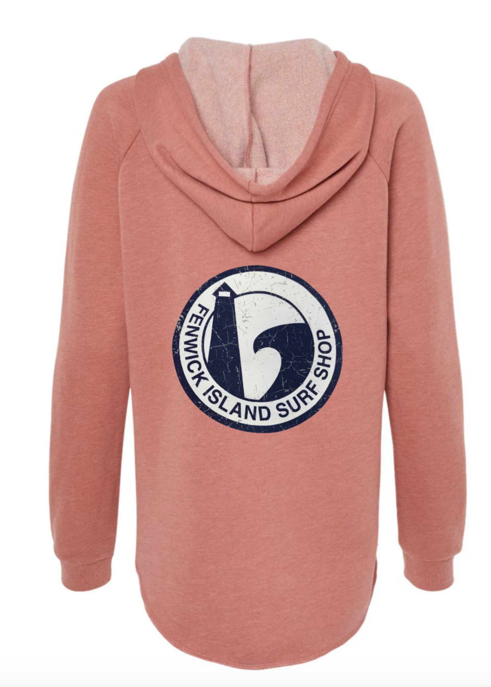 "ROUND" WOMEN'S HOOD DUSTY ROSE