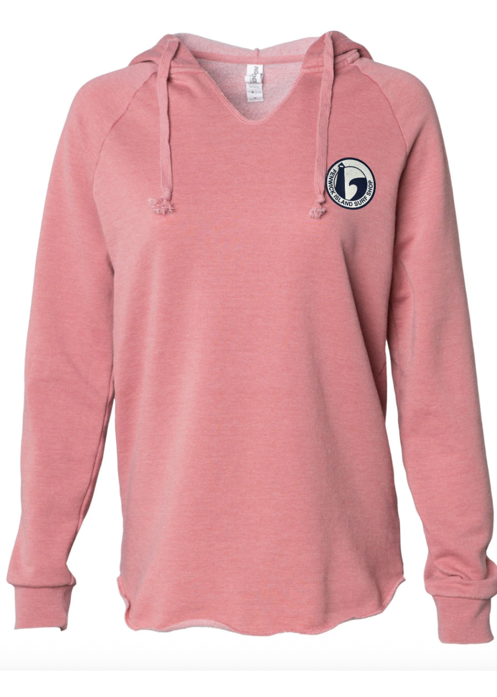 "ROUND" WOMEN'S HOOD DUSTY ROSE