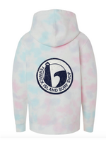 "ROUND" YOUTH  MIDWEIGHT TIE DYE COTTON CANDY