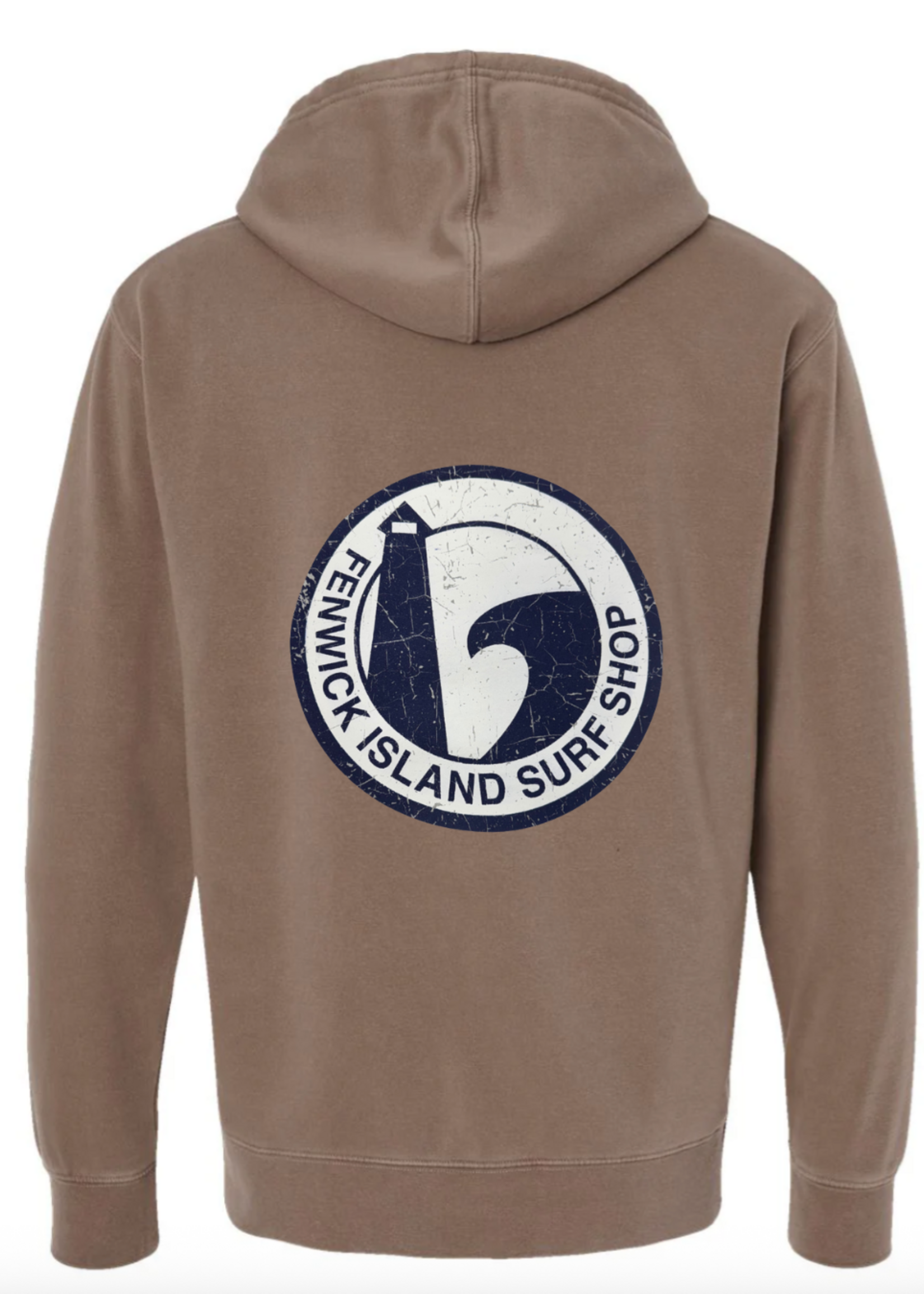 "ROUND" PIGMENT DYED HOOD  CLAY