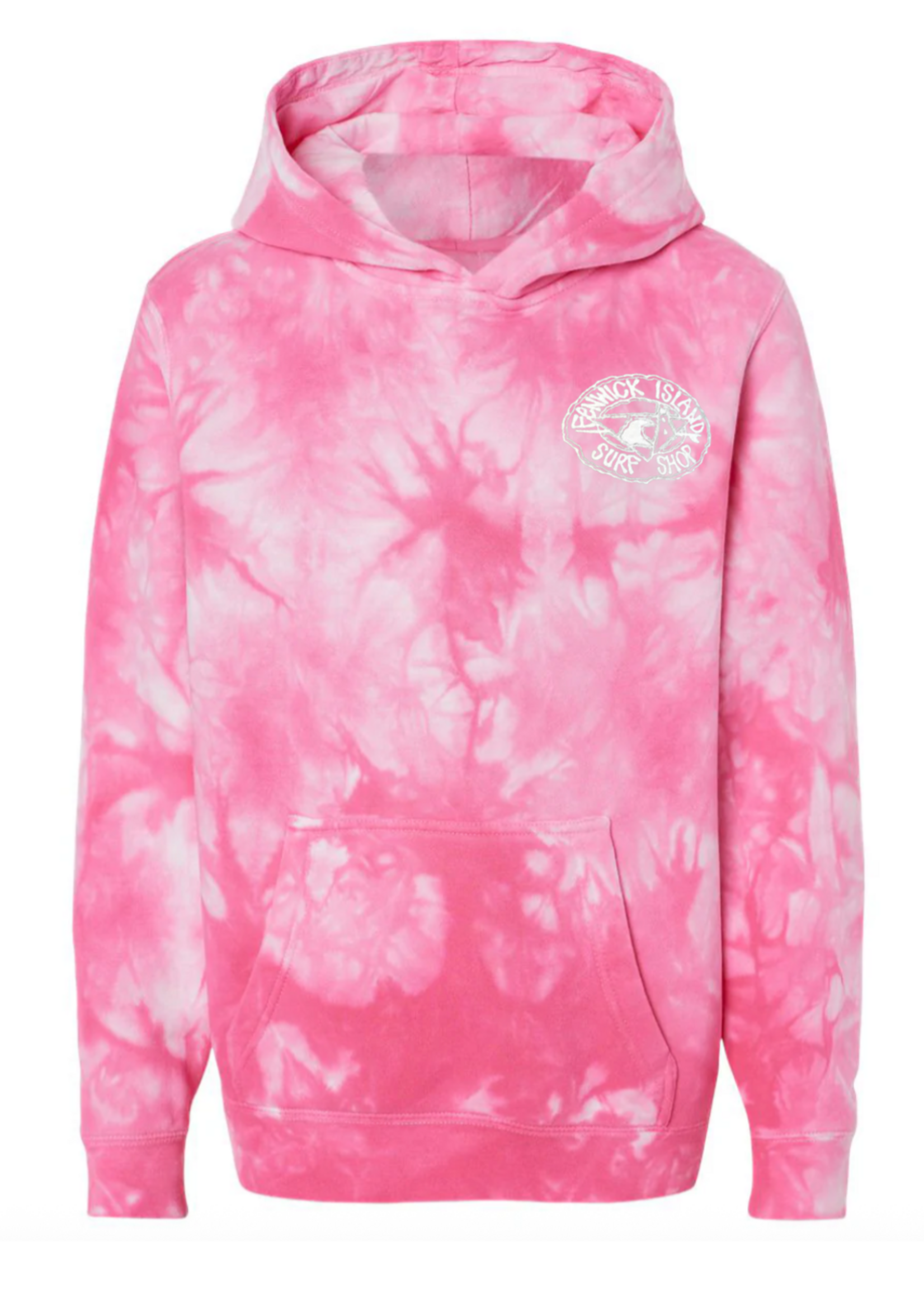 "KIKI" YOUTH MIDWEIGHT TIE DYE PINK