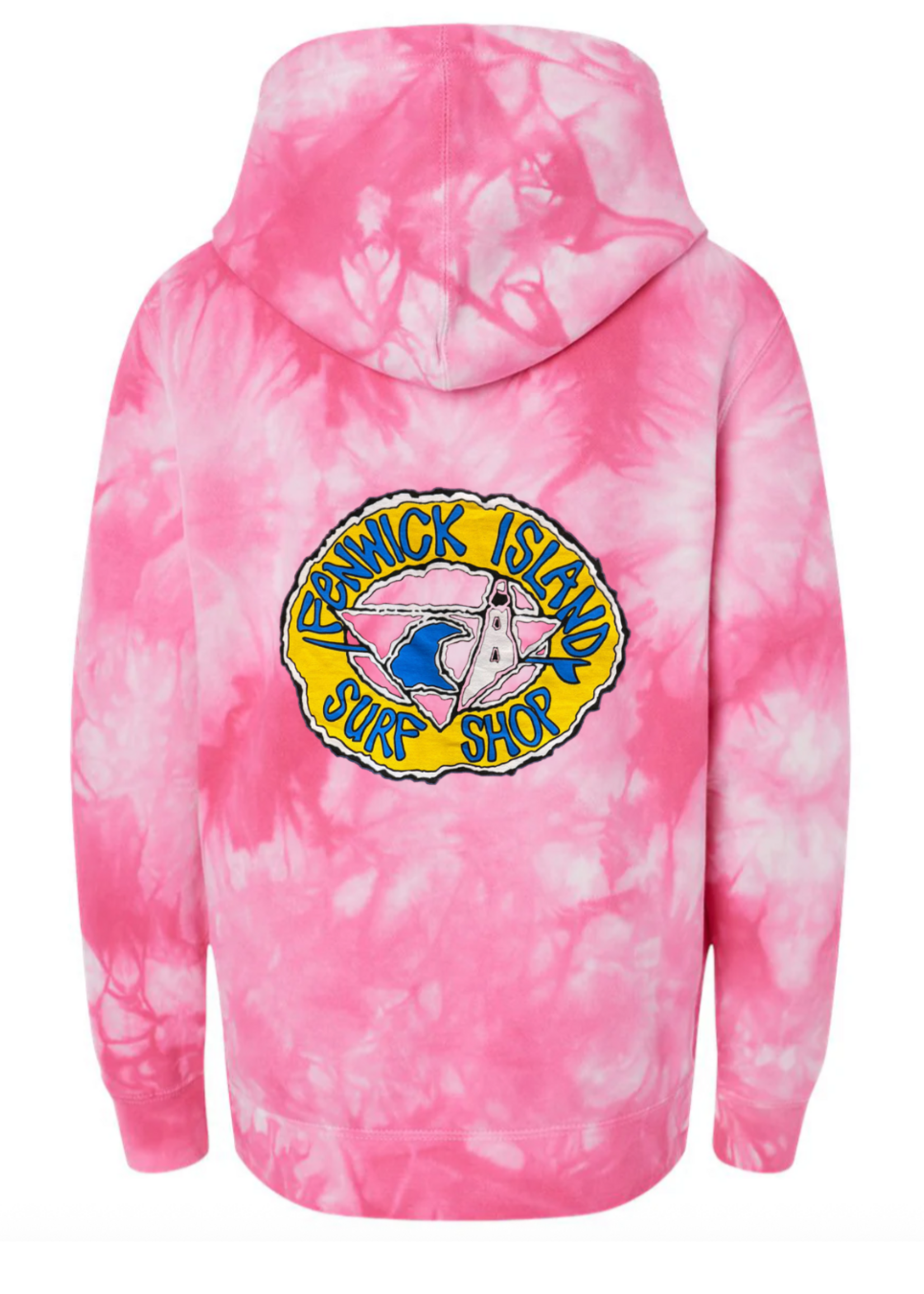 "KIKI" YOUTH MIDWEIGHT TIE DYE PINK