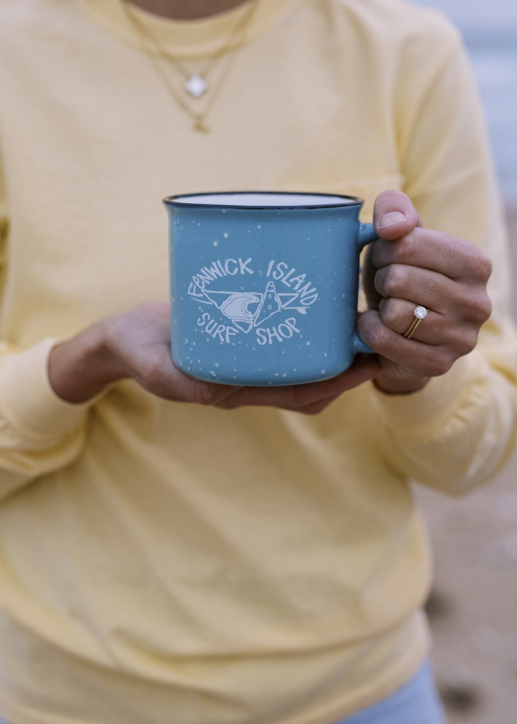 15 OZ KIKI TEAL CAMPFIRE MUG