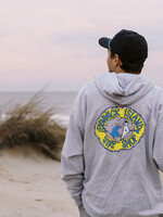 "KIKI" MIDWEIGHT HOOD GREY HEATHER