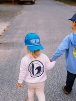 LITTLE KID F.I. EMBROIDERED TRITECH ELECTRIC BLUE