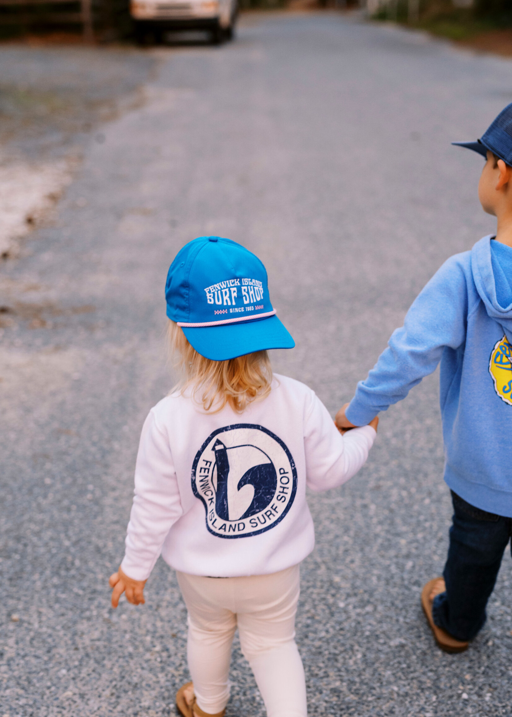 LITTLE KID F.I. EMBROIDERED TRITECH ELECTRIC BLIE