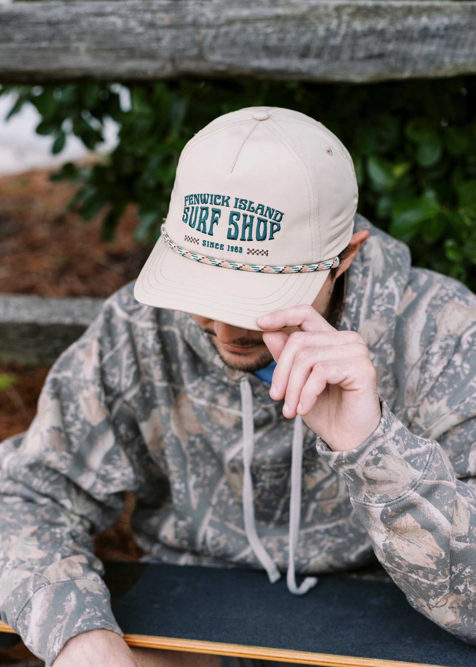 F.I. EMBROIDERED TRITECH KHAKI