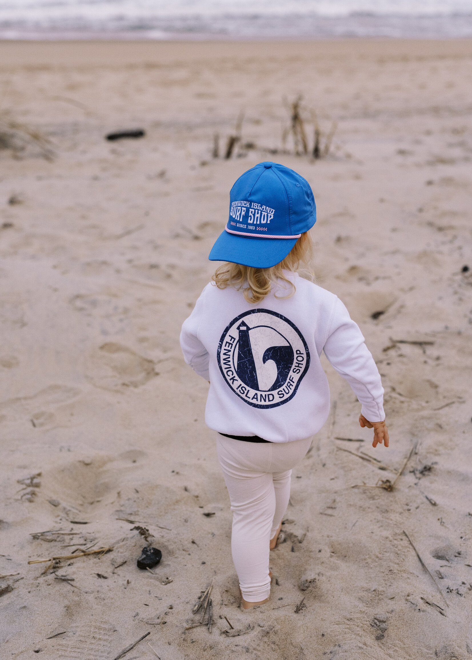 LITTLE KID F.I. EMBROIDERED TRITECH ELECTRIC BLUE