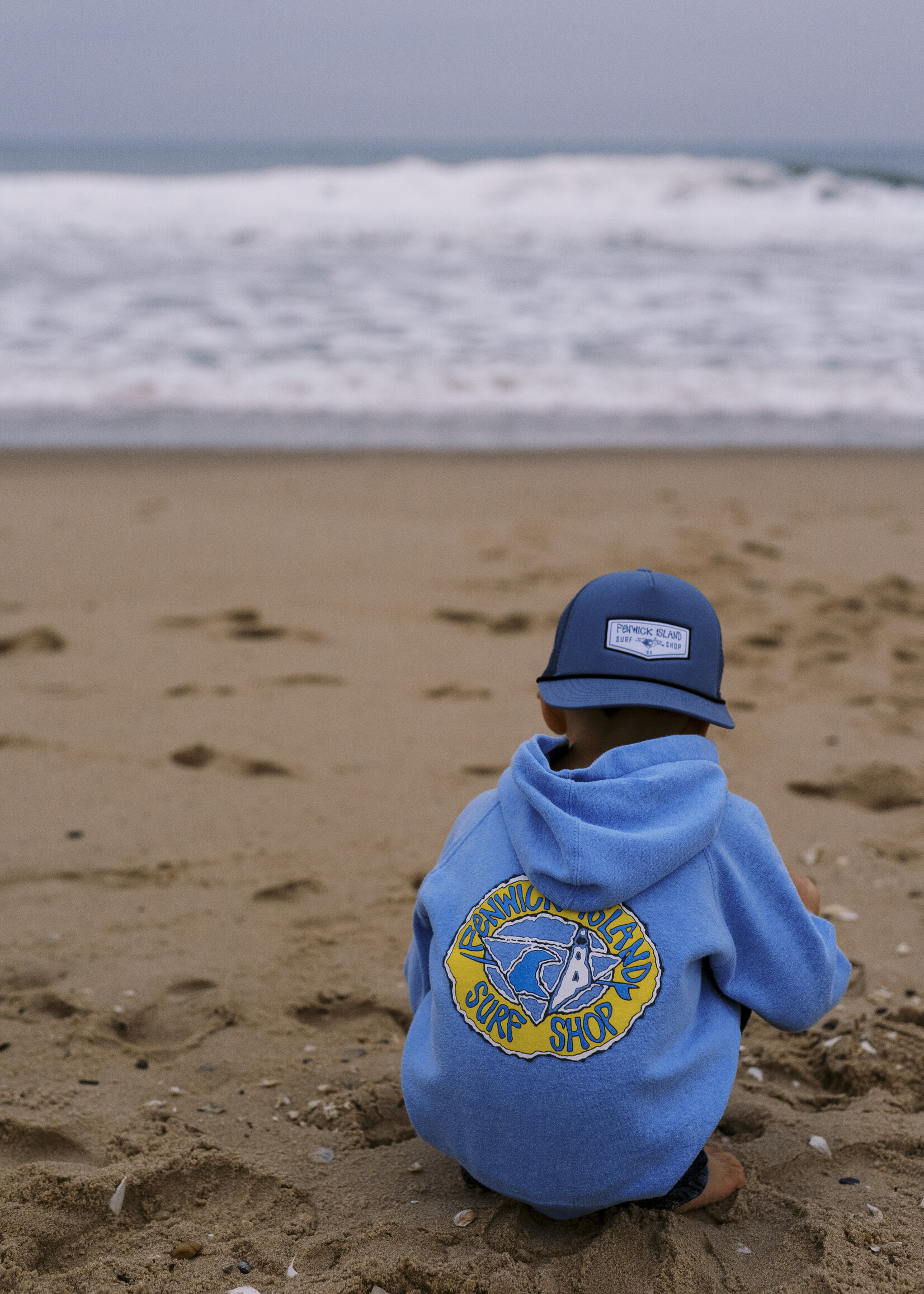 YOUTH F.I. PATCH TRUCKER SLATE