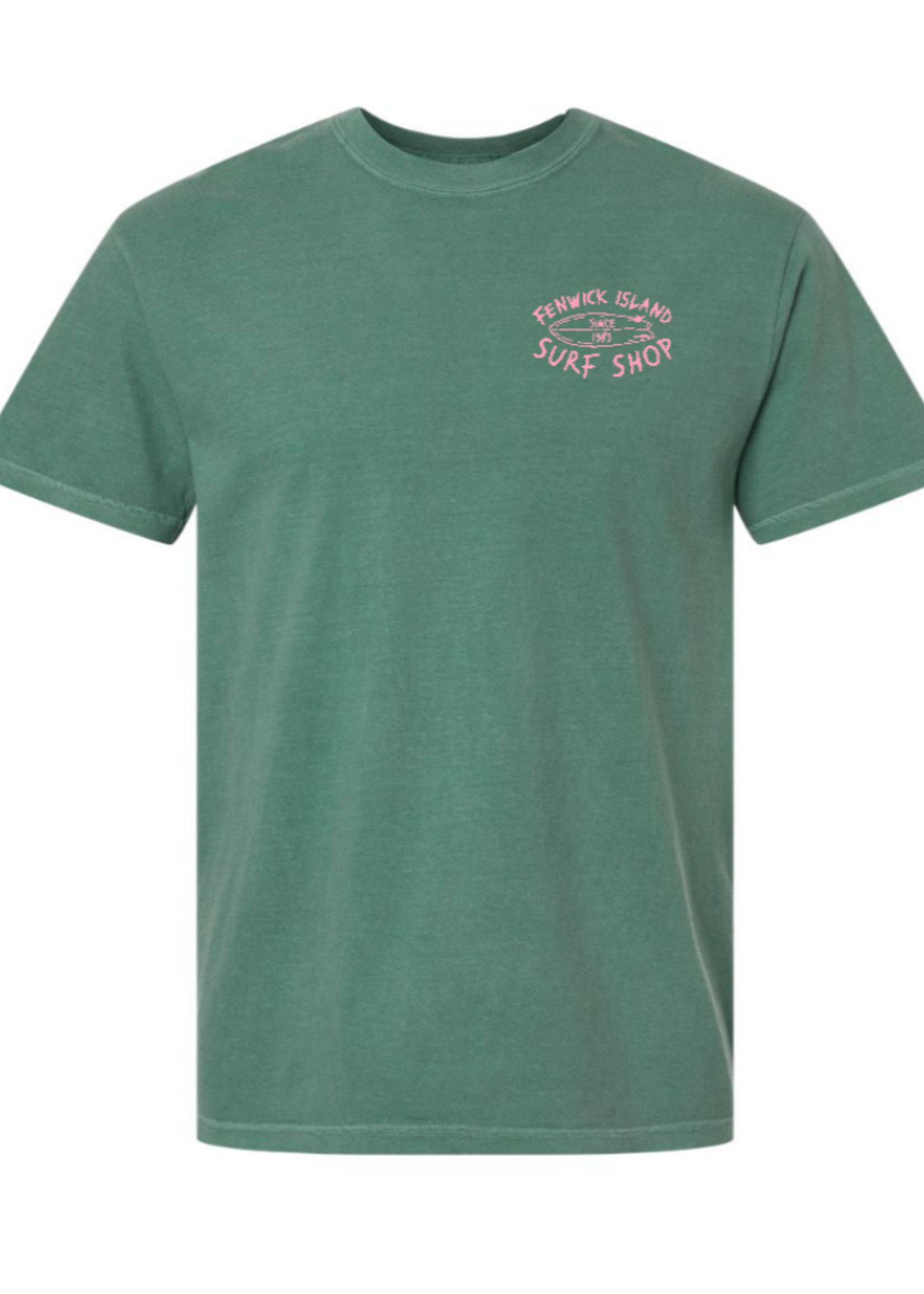 "SKATE SURF" COMFORT COLORS SS LIGHT GREEN