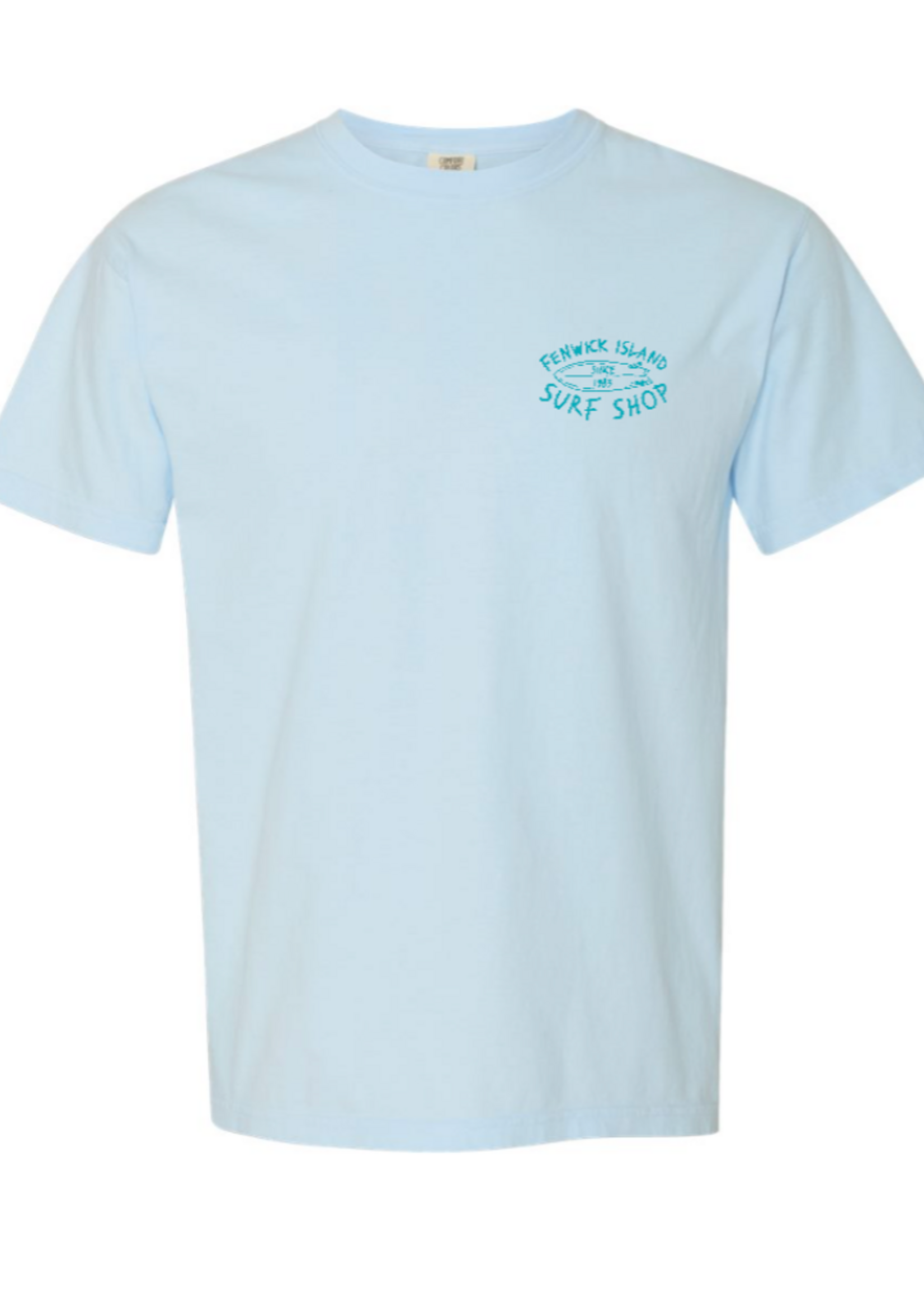 "SKATE SURF" COMFORT COLORS SS CHAMBRAY