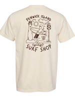 "SKATE SURF" SS IVORY