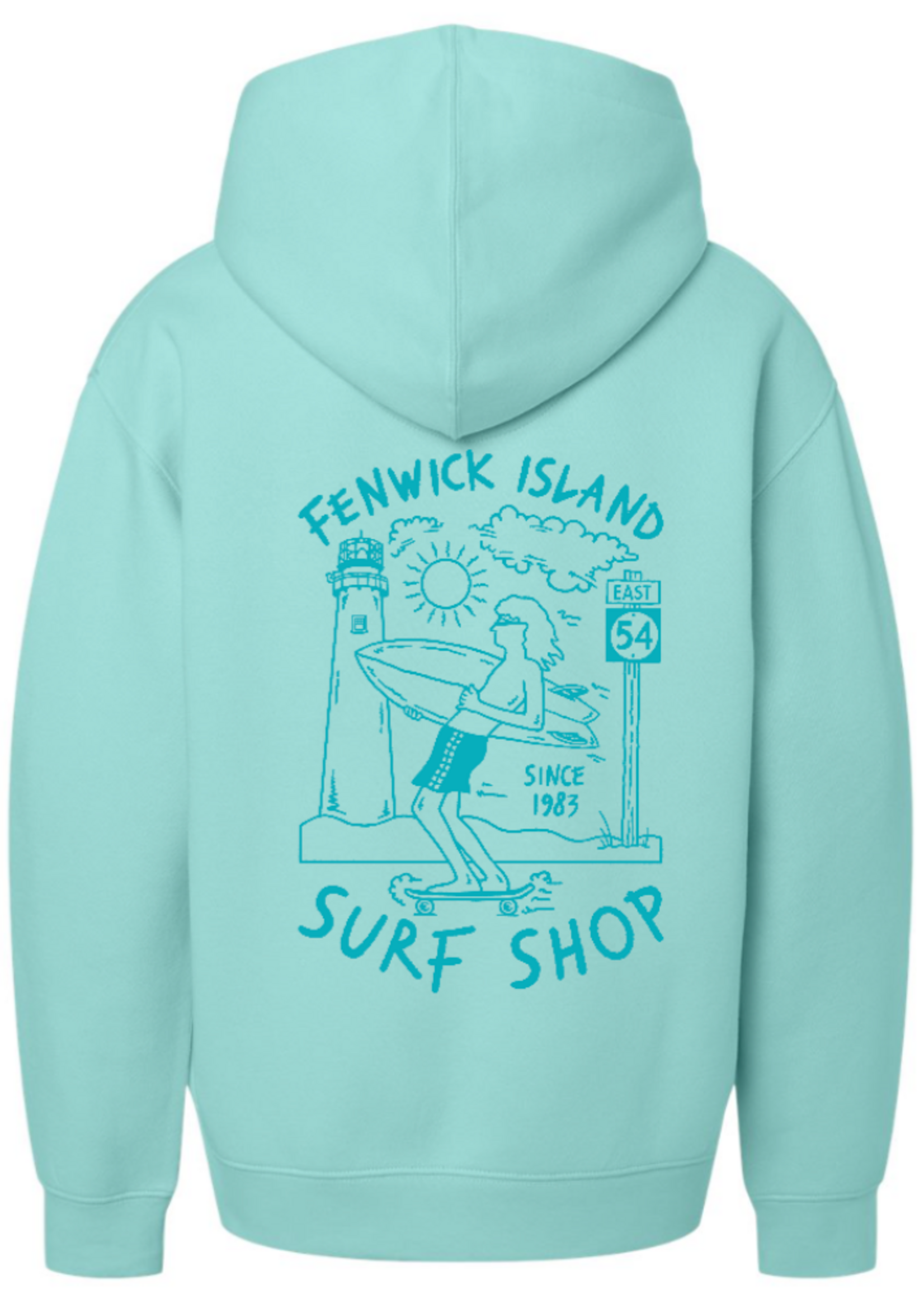 YOUTH "SKATE SURF" LAT HOOD CHILL