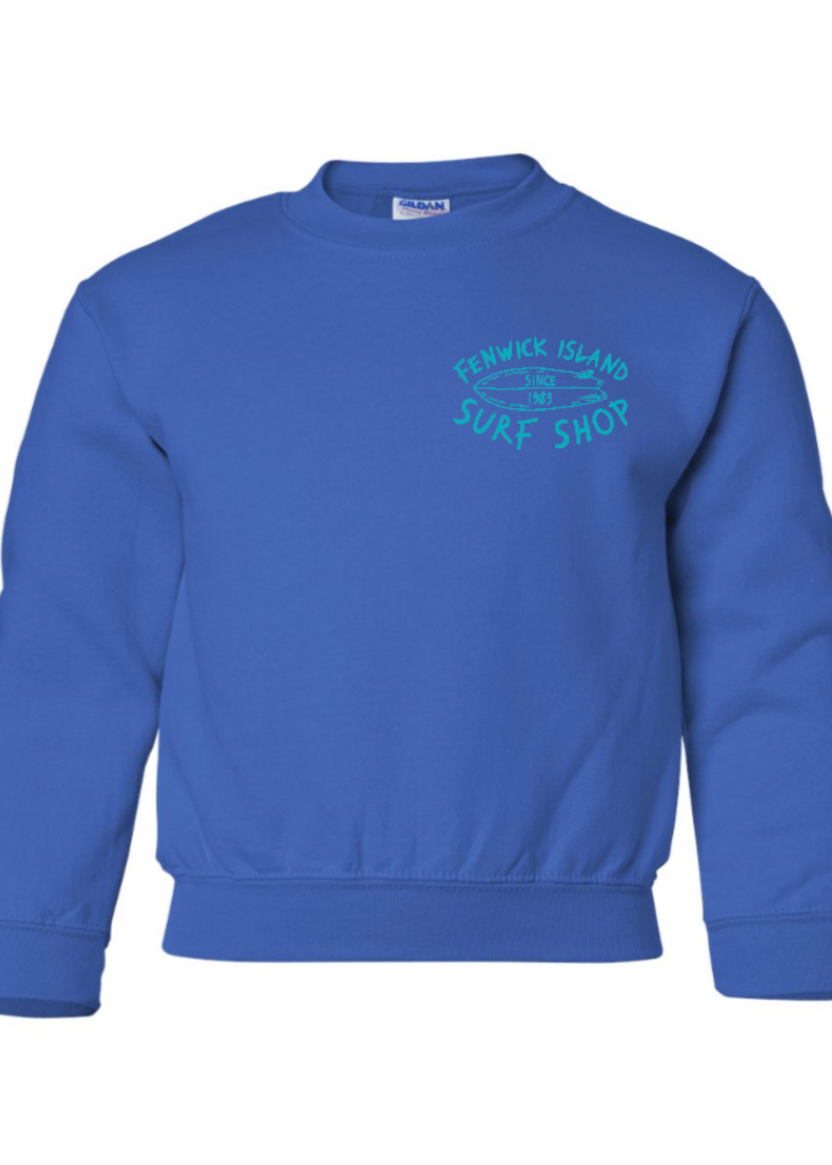 YOUTH "SKATE SURF" CREW ROYAL