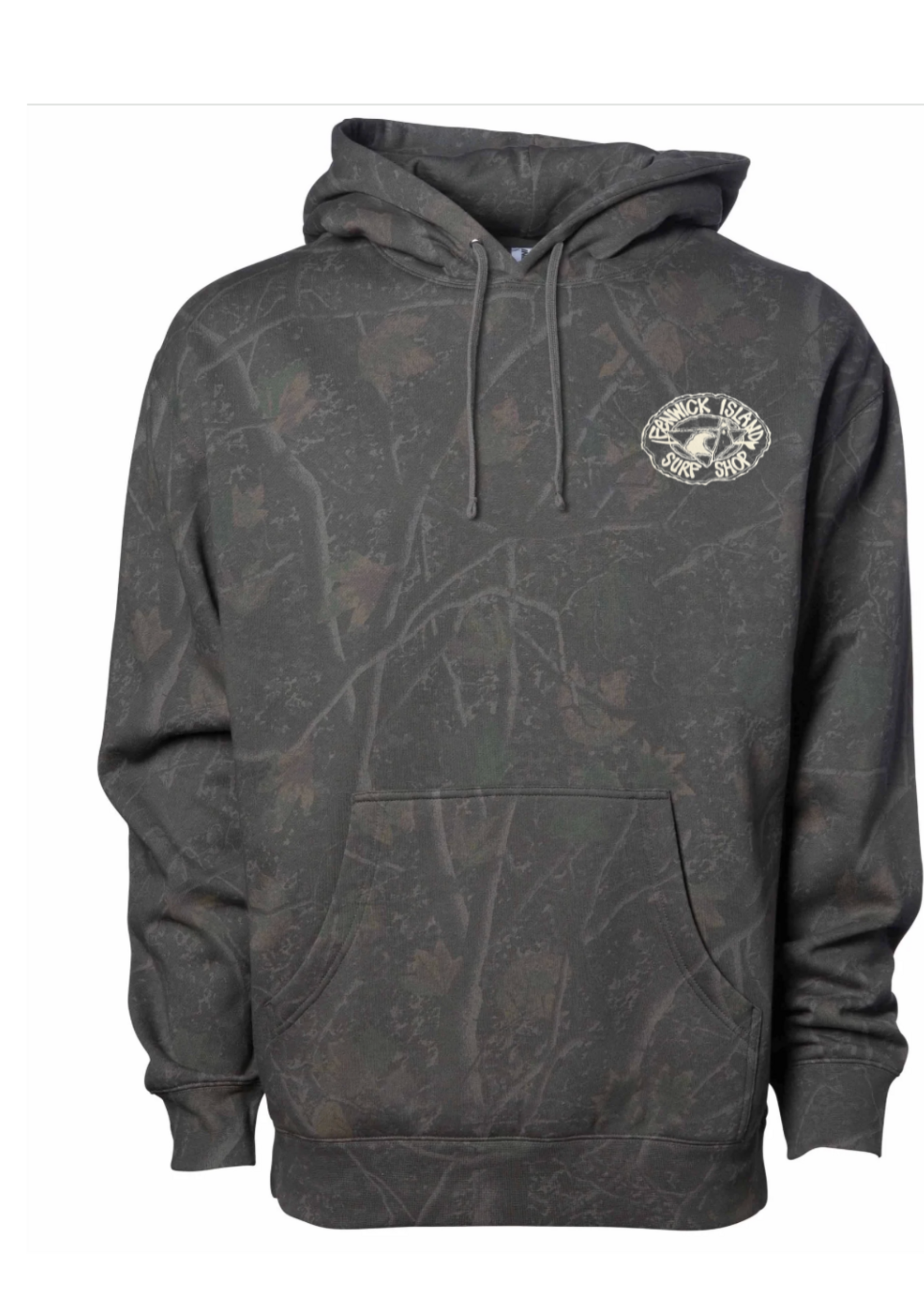 "KIKI" 1 HEAVYWEIGHT HOOD DARKWOOD CAMO