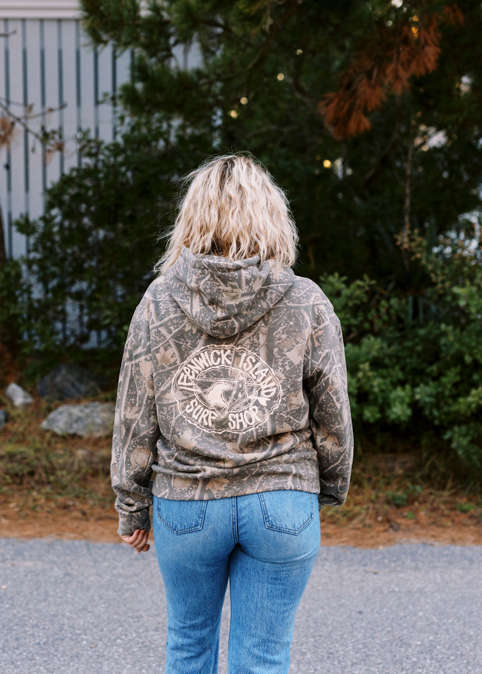 "KIKI" 1 MIDWEIGHT HOOD DEADWOOD CAMO