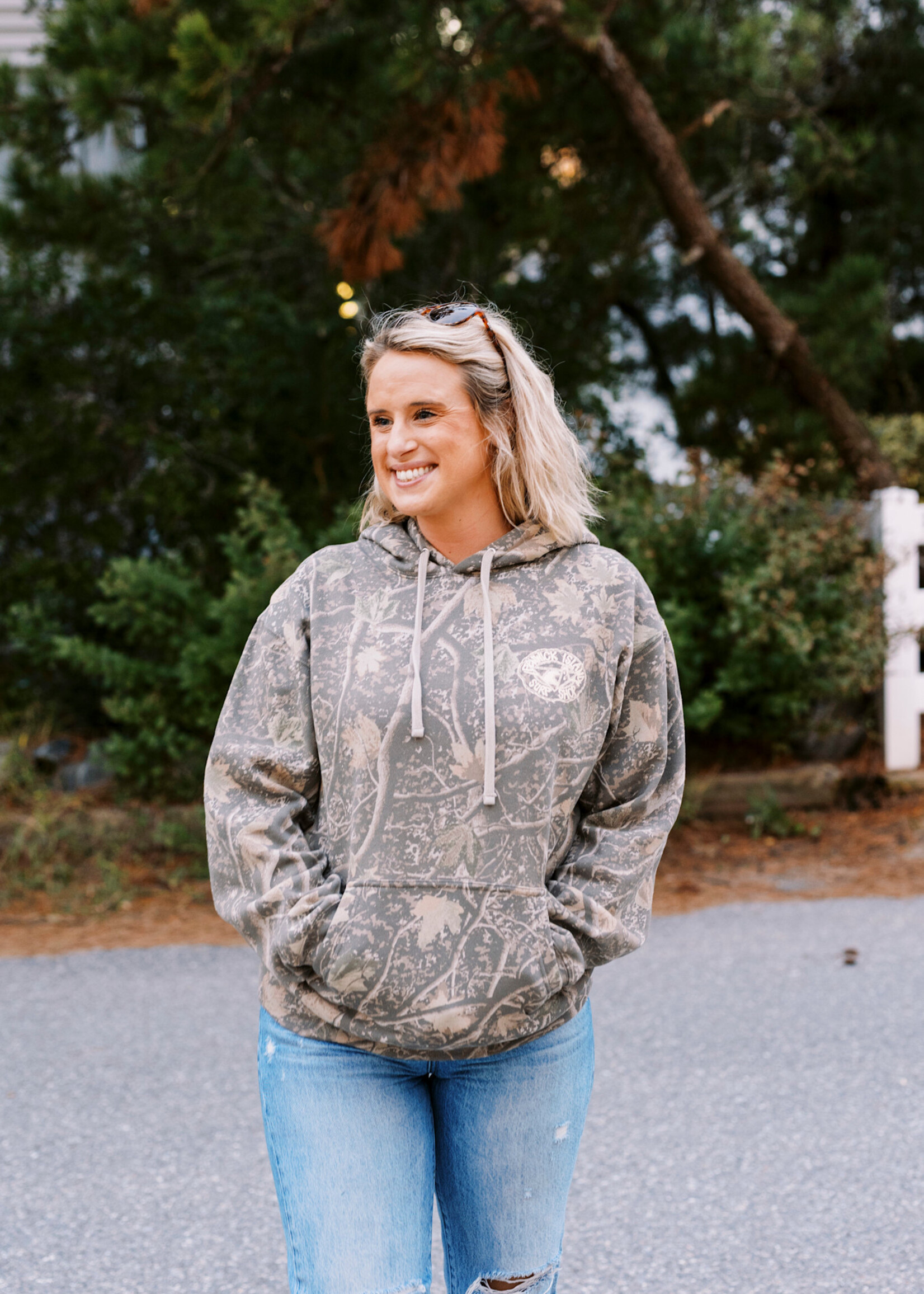 "KIKI" 1 MIDWEIGHT HOOD DEADWOOD CAMO