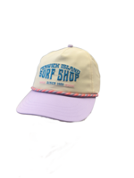 F.I. EMBROIDERED TRITECH CREAM/LAVENDER