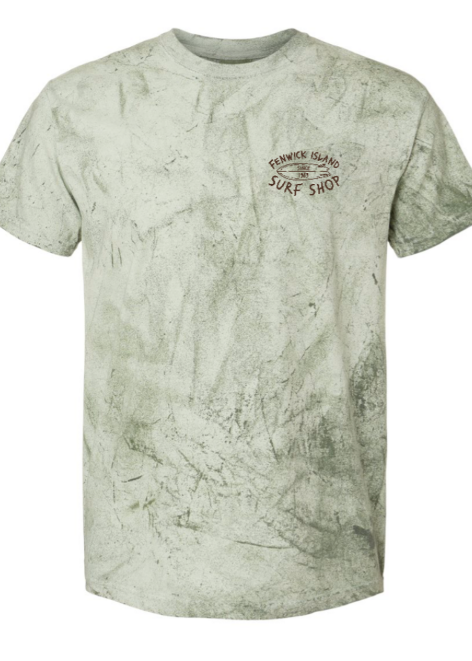 "SKATE SURF" COMFORT COLORS SS COLORBLAST FERN