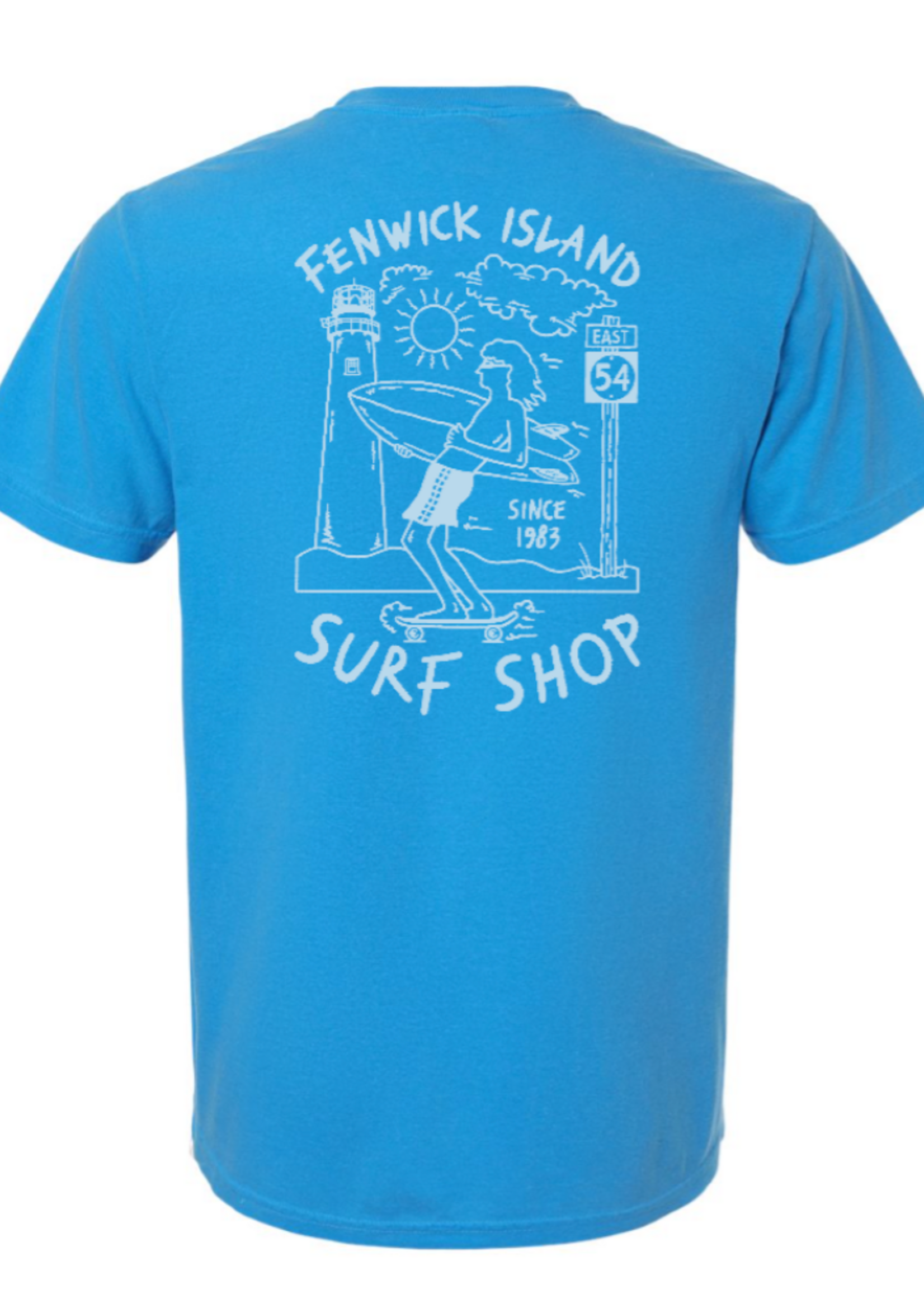 "SKATE SURF" COMFORT COLORS SS ROYAL CARIBE