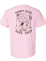 "SKATE SURF" COMFORT COLORS SS BLOSSOM