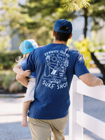 "SKATE SURF" COMFORT COLORS SS NAVY