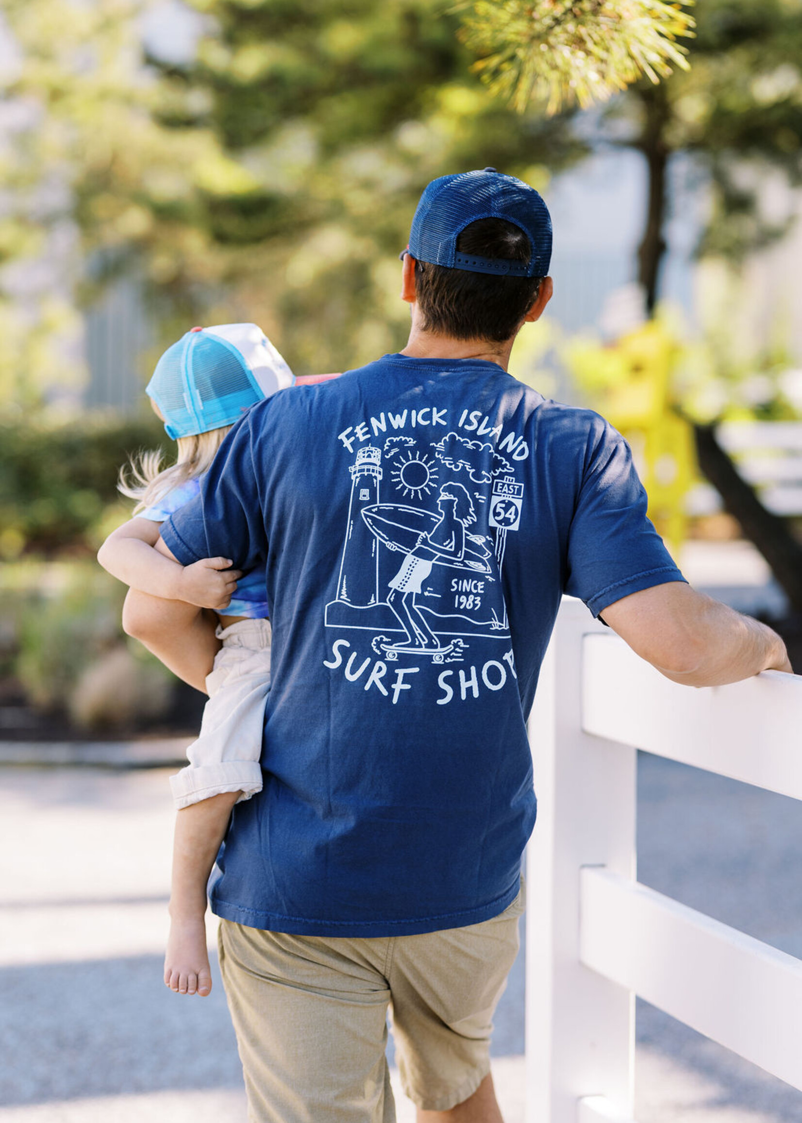 "SKATE SURF" COMFORT COLORS SS NAVY