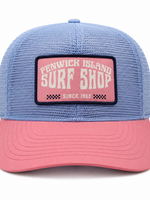 F.I. STOWAWAY PATCH TRUCK PINK/CAROLINA