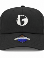 ROUND EMBROIDERY LOW CROWN BLACK TRITECH