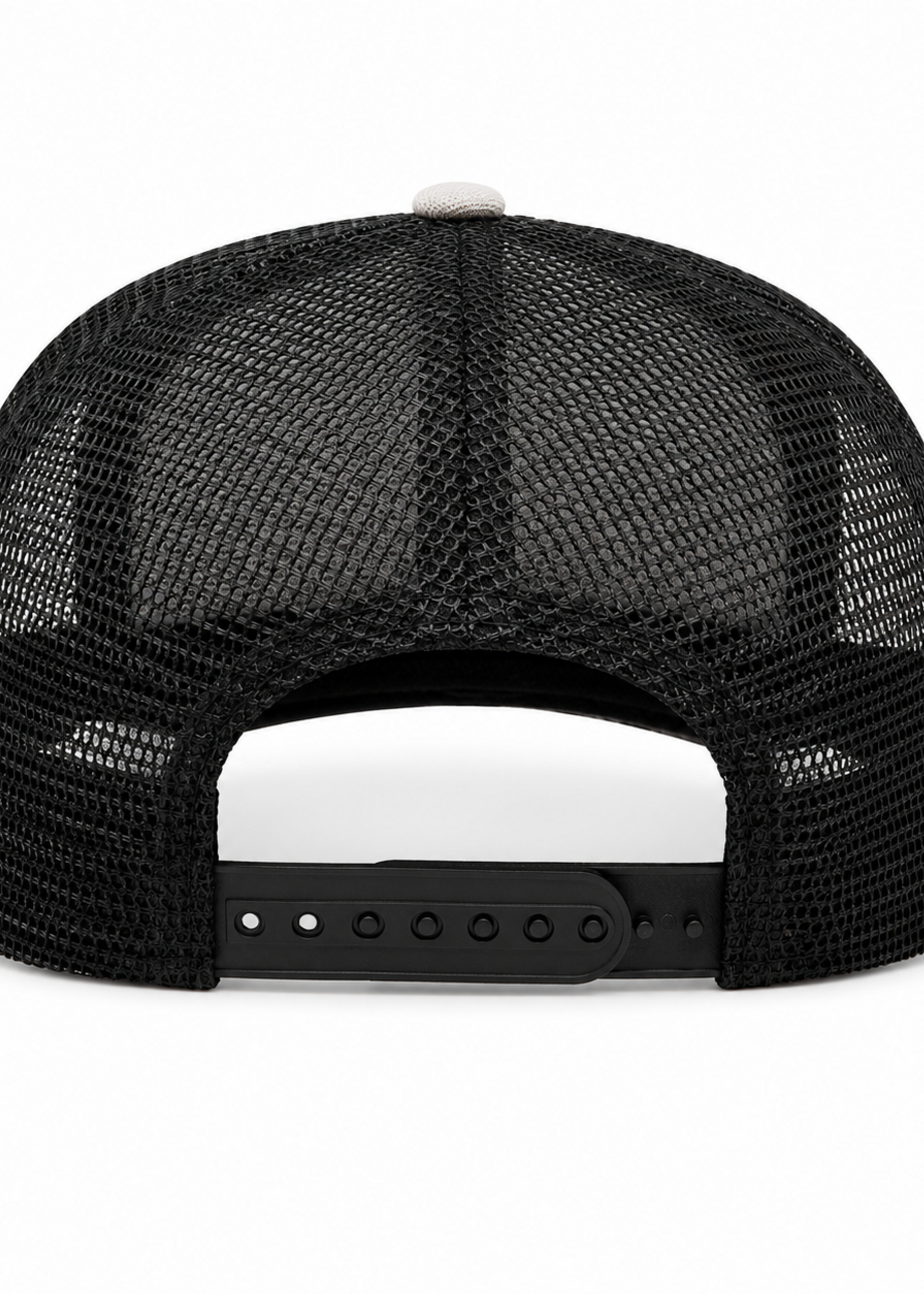 F.I. PATCH FLAT BRIM HAT BLACK/GREY