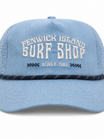 F.I. EMBROIDERY TRITECH ROPE HAT CAROLINA HEATHER